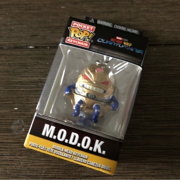 Funko pocket pop keychain: Ant-man & Wasp: Quantumania: M.O.D.O.K. - Picture 1 of 6